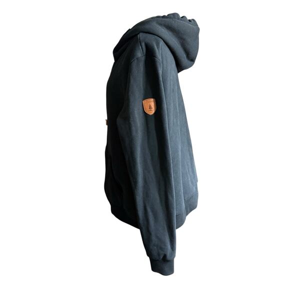 Wanakome Cassie Hoodie Black 2XL XXL Sherpa Lined Heavyweight Full Zip Women's - Picture 4 of 13